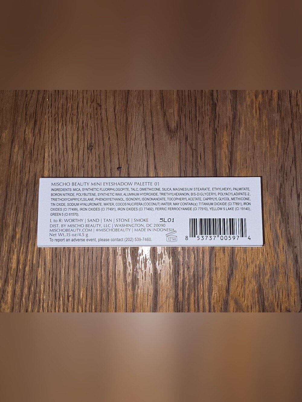 Mischo Beauty Mini Eyeshadow Palette 01 BNIB - Picture 5 of 7
